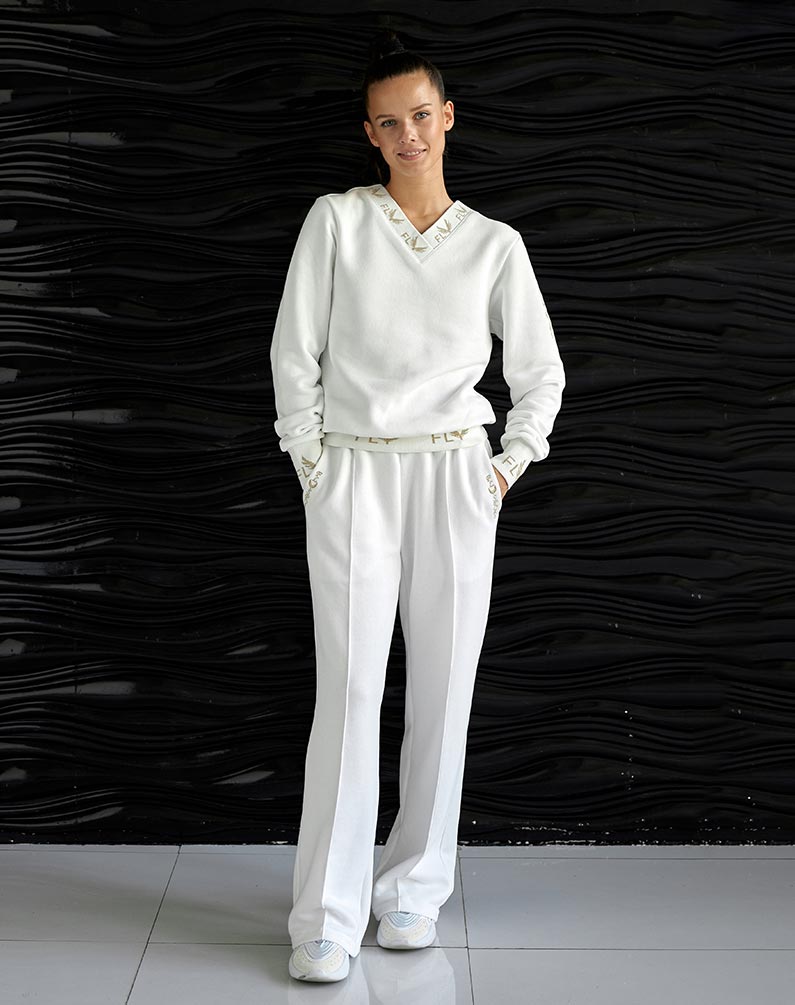 Two-piece set "Belyi angel" ("White angel") – 0078-1