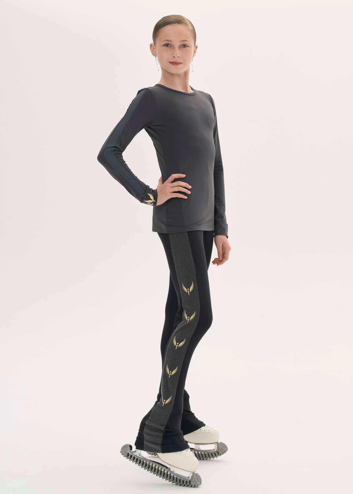 Training set with a long sleeve "Grey" - 0450 Training set with a long sleeve "Grey" - 0450
