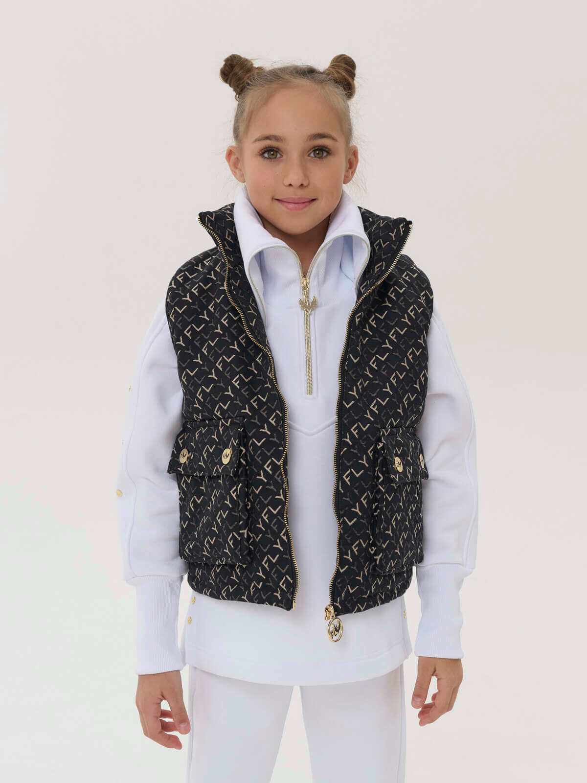 Shortened vest Jacquard - 0394
