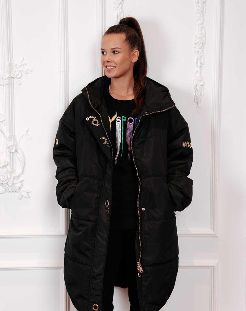 hoodied puffer coat – 0048-01-01