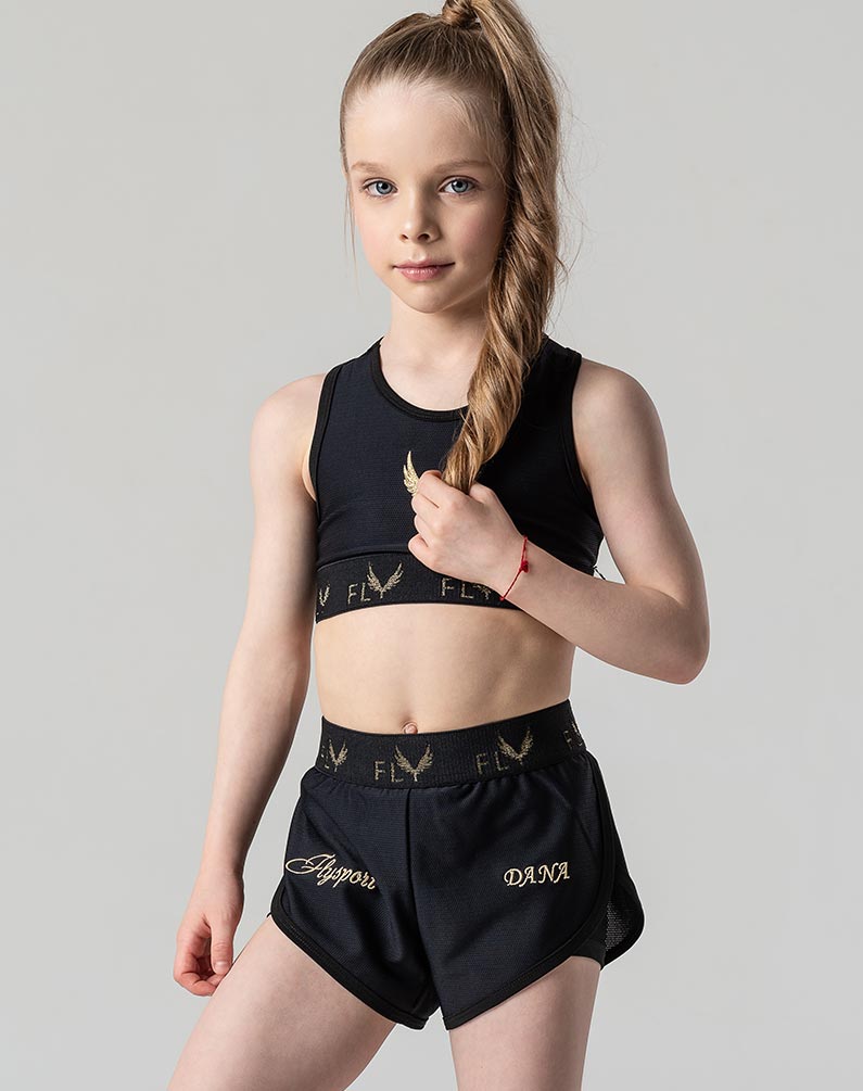 Double layer shorts made of Italian sports mesh fabric – 0005 Double layer shorts made of Italian sports mesh fabric – 0005