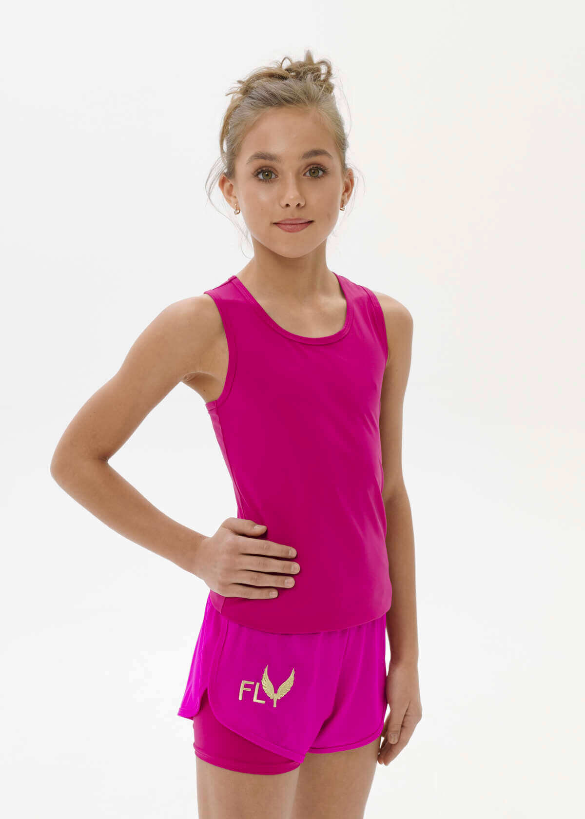 Training Set Fuchsia with T-shirt - 0488