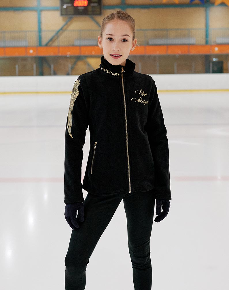 Fleece skating jacket – 0099