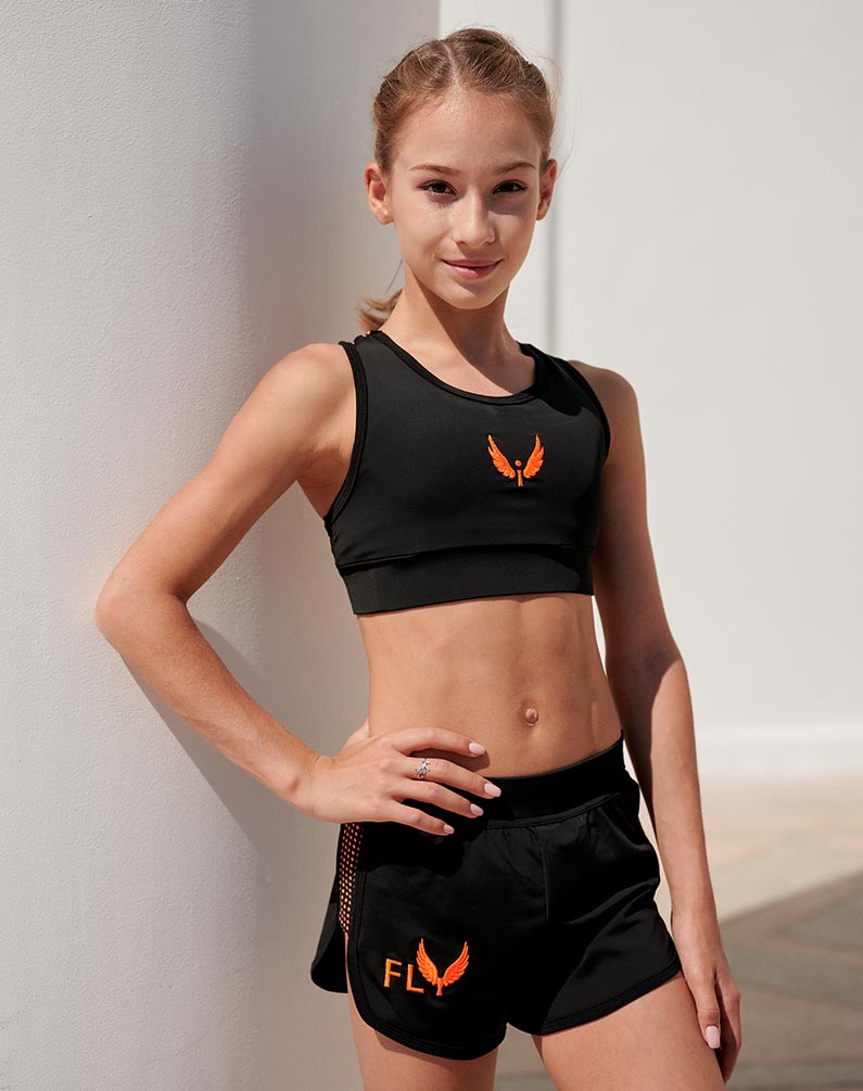 Crop top and shorts set – 0094 Crop top and shorts set – 0094